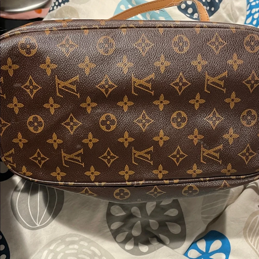Brown Monogram Tote Bag - Picture 3 of 13